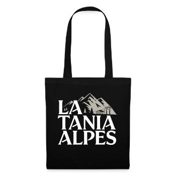 La Tania - Alpes - Sac en tissu - noir - Devant