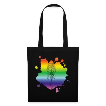 Multicolored Dreamcatcher - Tote Bag - black - Front