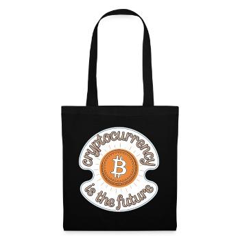 Cryptocurrency Is The Future 13 - Stoffbeutel - Schwarz - Vorne