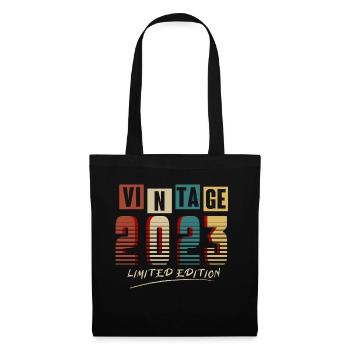 Vintage 2023: Limited Edition - 2nd Anniversary. - Tote Bag - black - Front