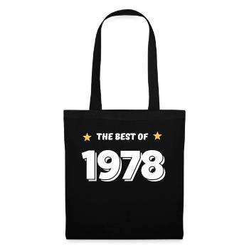 Best of 1978 - Sac en tissu - noir - Devant