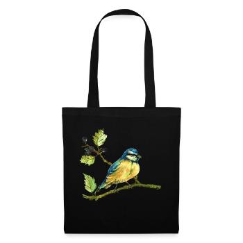 Colorful bird - Tote Bag - black - Front