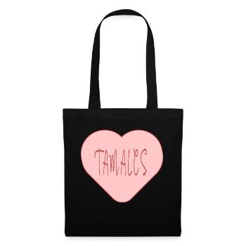 Les tamales adorent le temps des tamales - Sac en tissu - noir - Devant