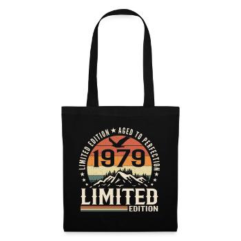 Cadeau Anniversaire 1979 - Vintage 1979 Rétro 1979 - Sac en tissu - noir - Devant
