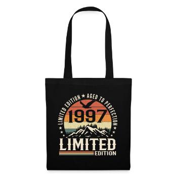 1997 Birthday Gift - Vintage 1997 Retro 1997 - Tote Bag - black - Front