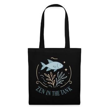 Zen in the aquarium - Tote Bag - black - Front