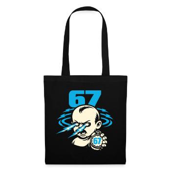 67 Six Seven 6-7 Meme Gen Alpha - Tote Bag - black - Front