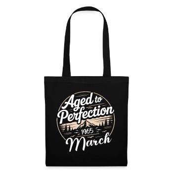 Birthday present march 1965 - Tote Bag - black - Front