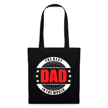 The Best Dad In The World Number One Father - Tote Bag - black - Front