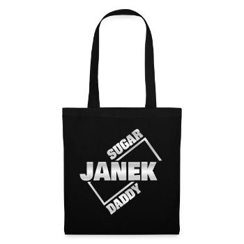 Janek d’argent - Sac en tissu - noir - Devant