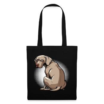 Propriétaire de Weimaraner Passionné de Weimaraner - Sac en tissu - noir - Devant