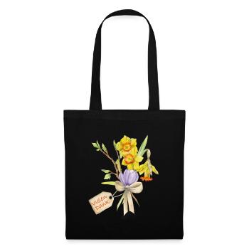 Thank you Bouquet - Tote Bag - black - Front