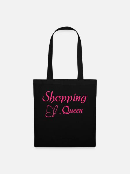 SHOPPING QUEEN - Stoffbeutel - Schwarz