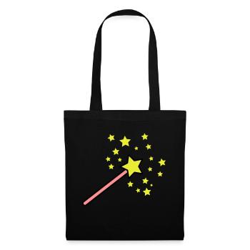 zauberstab_3c - Tote Bag - black - Front