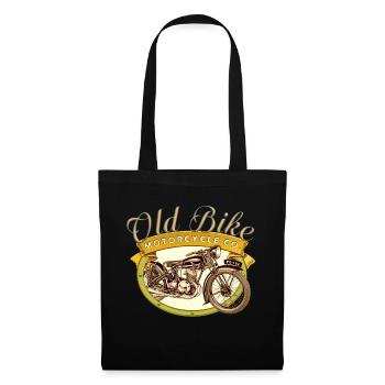Old Bike Motorcycle Co - Sac en tissu - noir - Devant