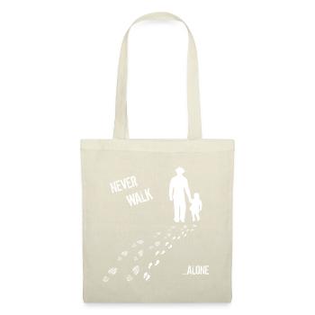 PÈRE & daughter never walk alone - Sac en tissu - nature - Devant