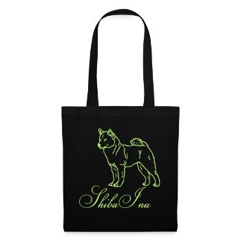 shibainust_002 - Sac en tissu - noir - Devant