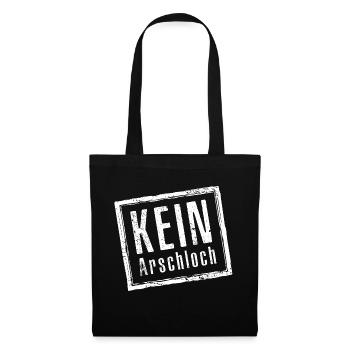 No asshole knows - Tote Bag - black - Front