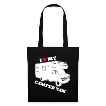 I love my Camper Van - Tote Bag - black - Front