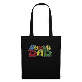 Super DAD - Sac en tissu - noir - Devant
