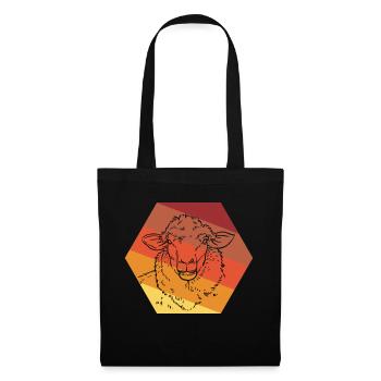 sheep - Tote Bag - black - Front