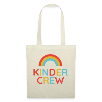 Kindercrew jetzt auf Kleidung für Kinder verfügbar - Stoffbeutel - Natur - Vorne
