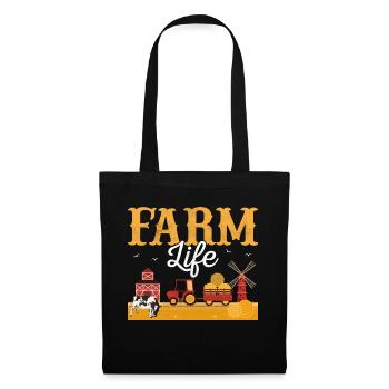 Farm Life Farming Animal Farmer - Tote Bag - black - Front