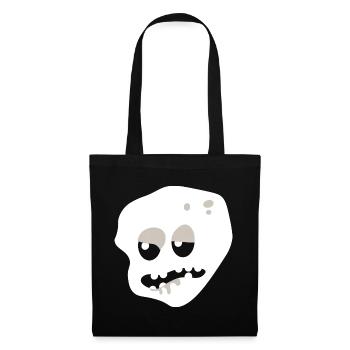 Zombie Head T-Shirt - Tote Bag - black - Front