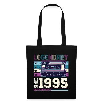 Legendary 1995 27th Birthday Gift Men - Fun - Tote Bag - black - Front