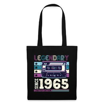 Legendary 1965 57th Birthday Gift Men - Fun - Tote Bag - black - Front