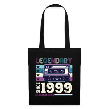 Legendary 1999 23rd Birthday Gift Men - Fun - Tote Bag - black - Front