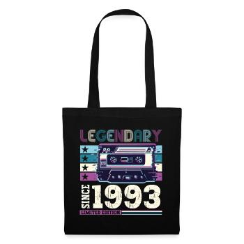 Legendary 1993 29th Birthday Gift Men - Fun - Tote Bag - black - Front