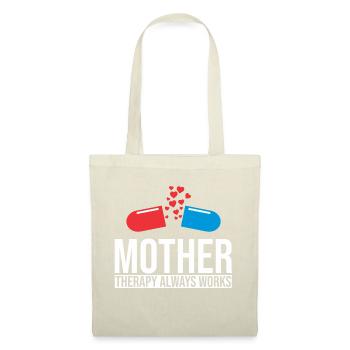 Mother Therapy Always Works - Tote Bag - nature - Front