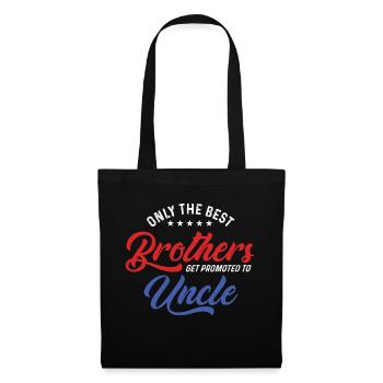 Best Brothers Get Promoted To Uncle Niece Nephew - Tote Bag - black - Front