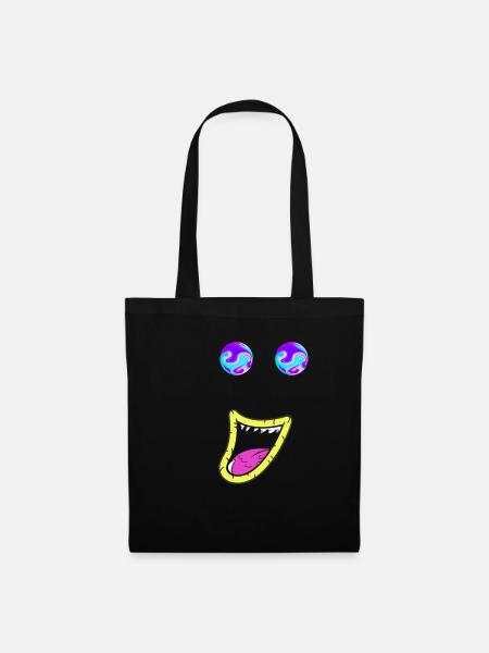 Monster - Stoffbeutel - Schwarz