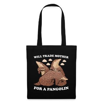 Will Trade Mother For A Pangolin - Tote Bag - black - Front