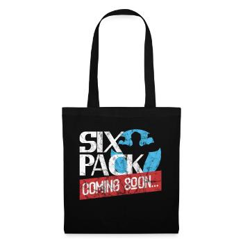 Six Pack à venir 32 - Sac en tissu - noir - Devant