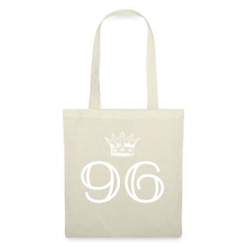 96 Couronne numérique - Sac en tissu - nature - Devant