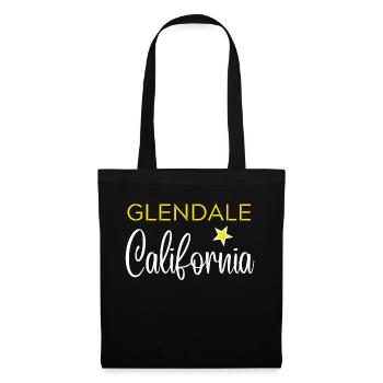 Glendale California - Sac en tissu - noir - Devant