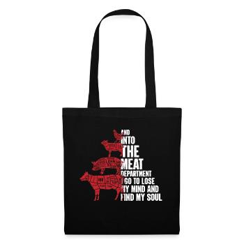 Chef Kitchen Knife Professional Butcher Lifestyle - Tote Bag - black - Front