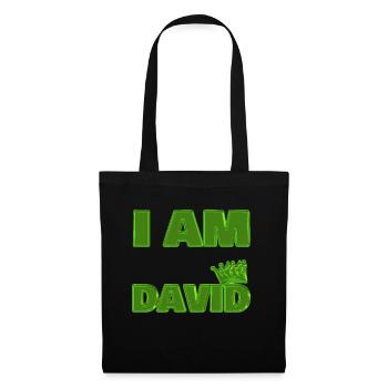 King David Name - Tote Bag - black - Front