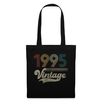 Vintage Birthday 1995 - Tote Bag - black - Front