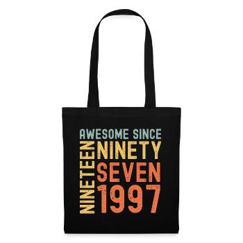 Awesome since 1997 Birthday Gift Year - Tote Bag - black - Front