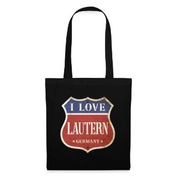 Kaiserslautern Lautern Allemagne Ville que j’aime - Sac en tissu - noir - Devant