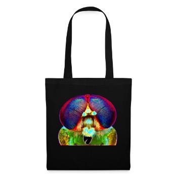 Nightmare on compound eye street - Stoffbeutel - Schwarz - Vorne