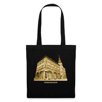 Mairie de Nordhausen Harz Thuringe Ville impériale - Sac en tissu - noir - Devant