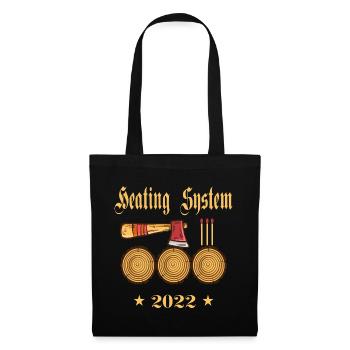 Système de chauffage 2022 - Sac en tissu - noir - Devant