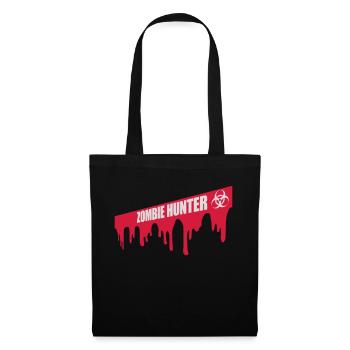 zombie hunter Halloween Quote - Tote Bag - black - Front