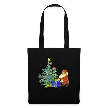 Santa Claus - Tote Bag - black - Front