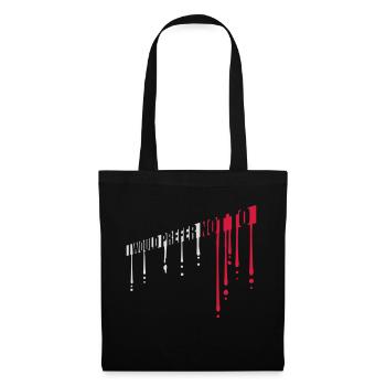 Je préfère ne pas - Sac en tissu - noir - Devant